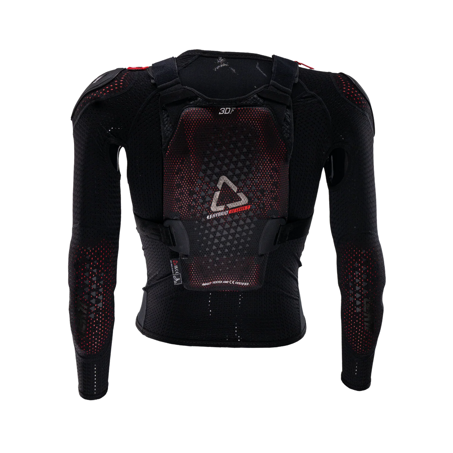 LEATT 4.5 HYBRID Junior Beskyttelsesvest Sort