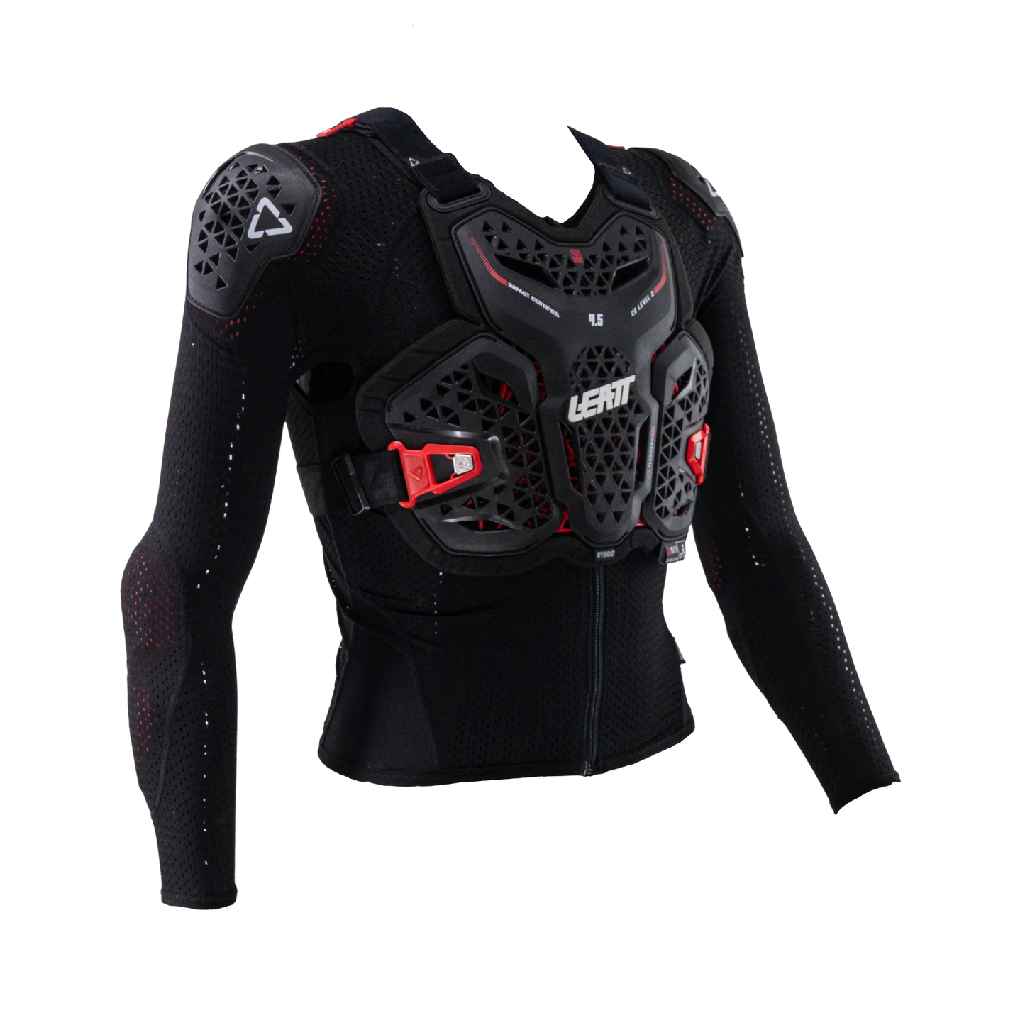 LEATT 4.5 HYBRID Junior Beskyttelsesvest Sort