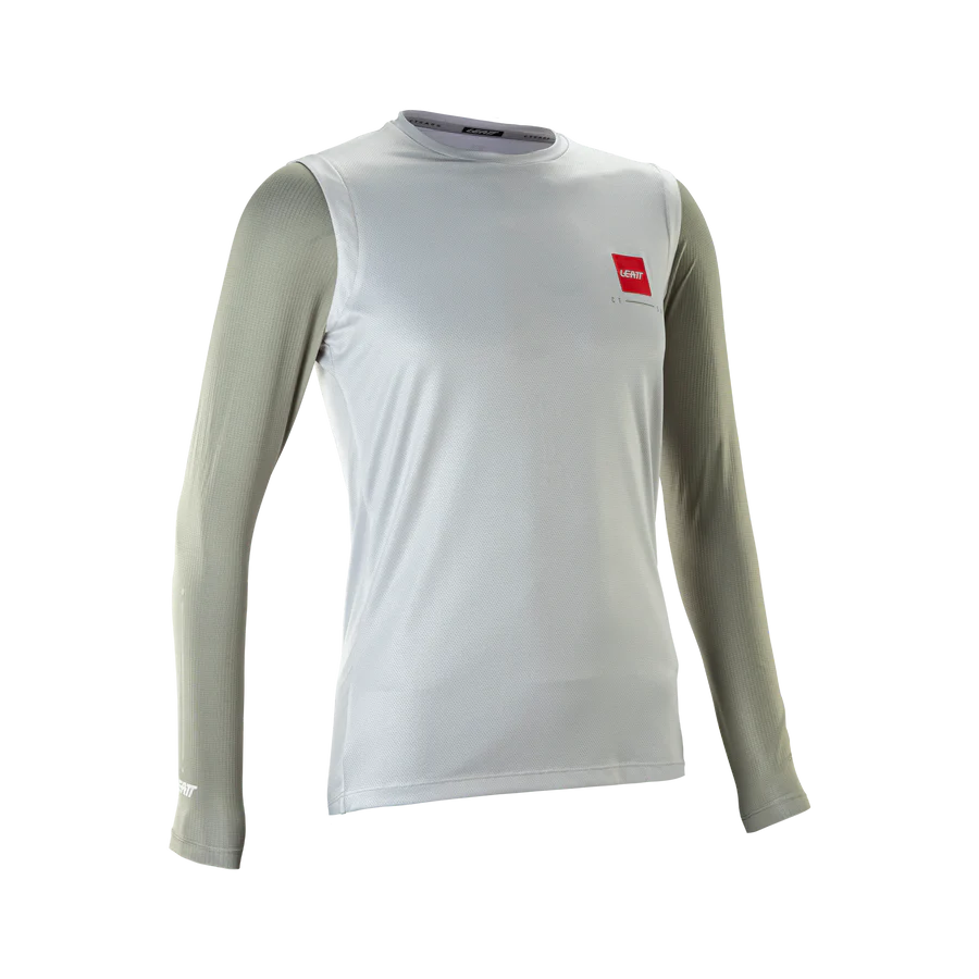 LEATT MTB Gravity 2.0 Ladies Long Sleeve Jersey White