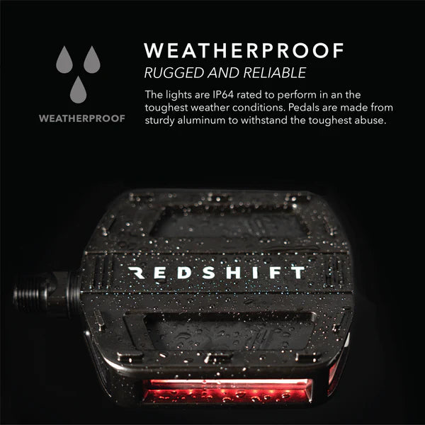 REDSHIFT Arclight selvlåsende pedaler med lys
