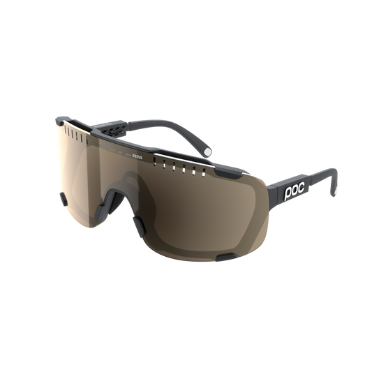 POC DEVOUR MID-briller Black Clarity Trail/ Sunny Silver-glas