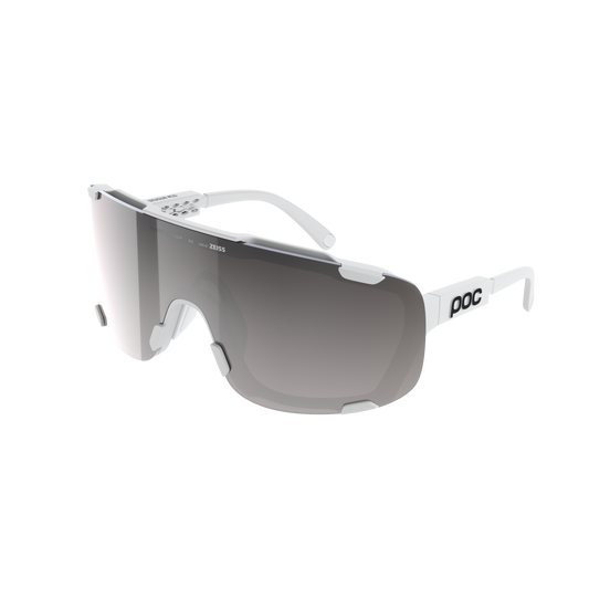 POC DEVOUR MID + White Goggles Clarity Road/ Silver Lens