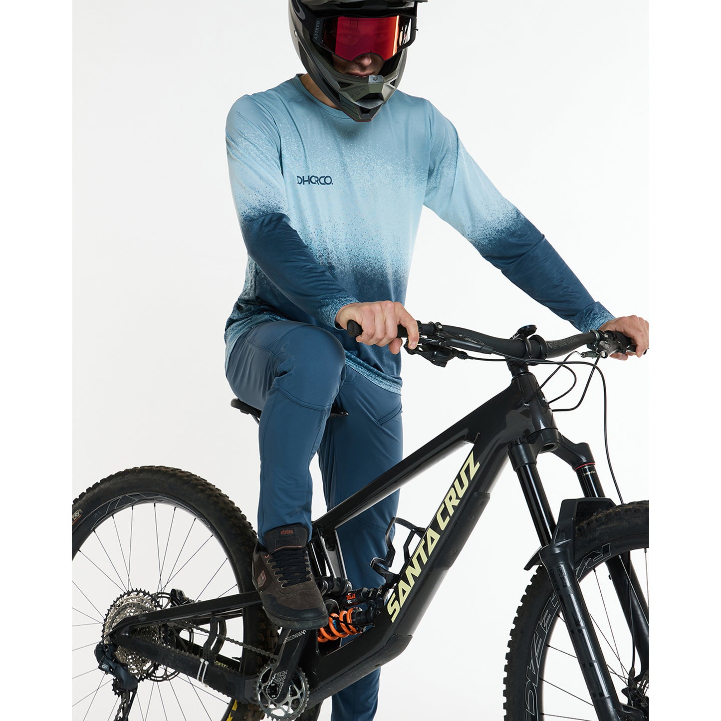 DHARCO RACE NU WAVE Langærmet Jersey Blå