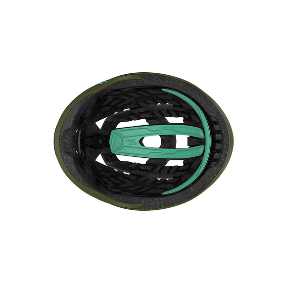 LAZER Z1 KINETICORE landevejshjelm mat grøn