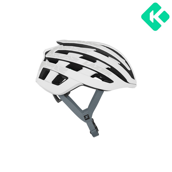 LAZER Z1 KINECTICORE UYH landevejscykelhjelm, mat hvid + LED
