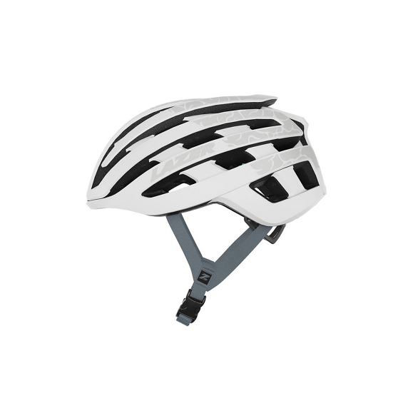LAZER Z1 KINECTICORE UYH landevejscykelhjelm, mat hvid + LED
