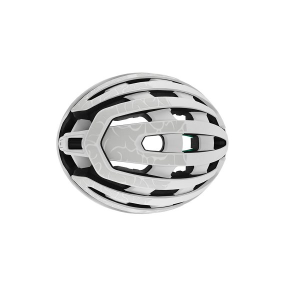 LAZER Z1 KINECTICORE UYH landevejscykelhjelm, mat hvid + LED