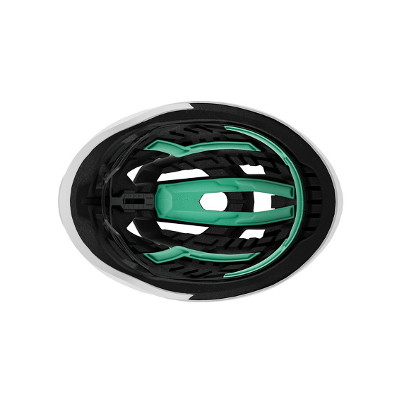 LAZER Z1 KINECTICORE UYH landevejscykelhjelm, mat hvid + LED