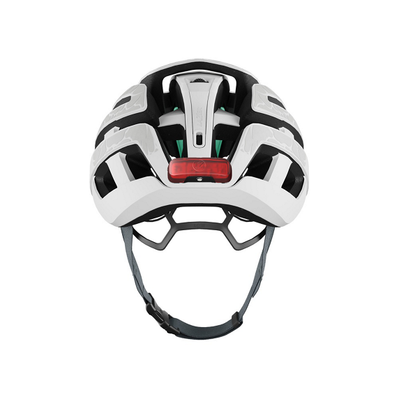 LAZER Z1 KINECTICORE UYH landevejscykelhjelm, mat hvid + LED