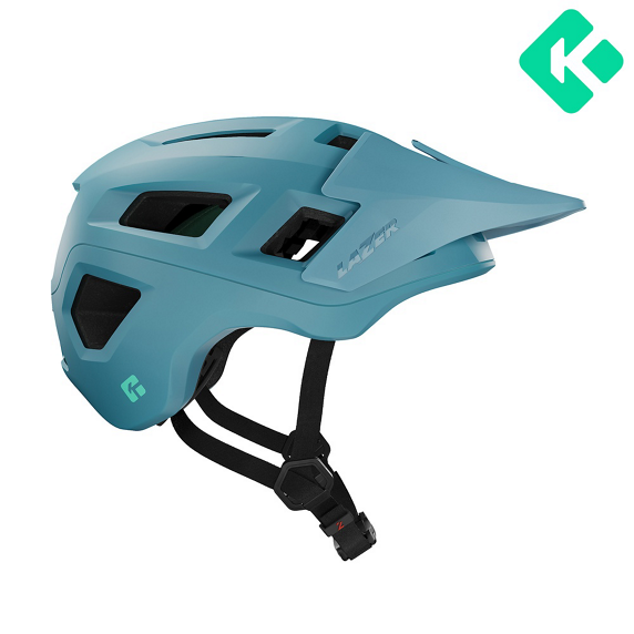 LAZER COYOTTE KINECTICORE MTB-hjelm Celadon Blue