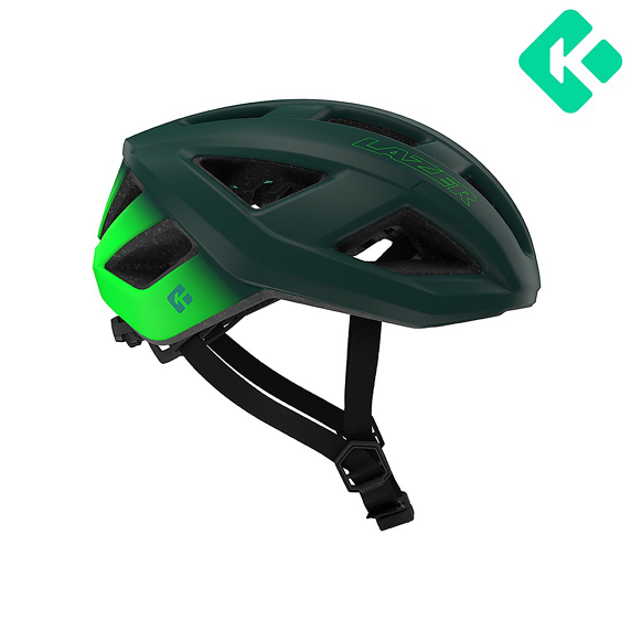 LAZER TONIC KINETICORE Deep Green road helmet