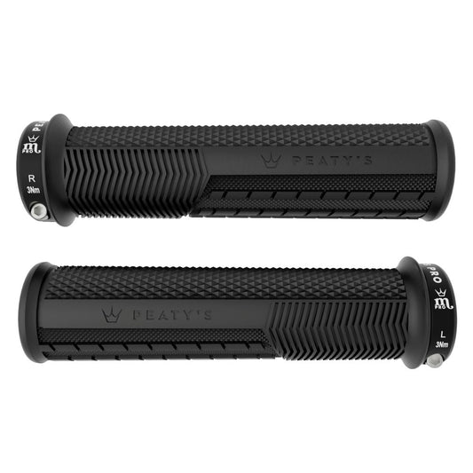 PEATY'S MONARCH PRO KNURL Supersoft Black Håndtag