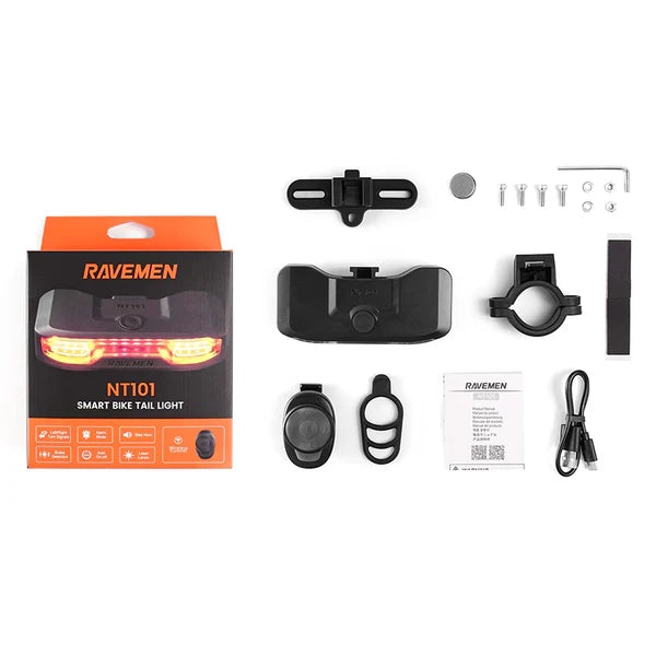 Rear lighting RAVEMEN RADAR NT201