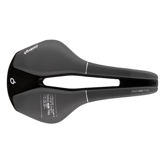 PROLOGO NAGO NDR PAS 137 mm sadel Tirox-skinner Sort