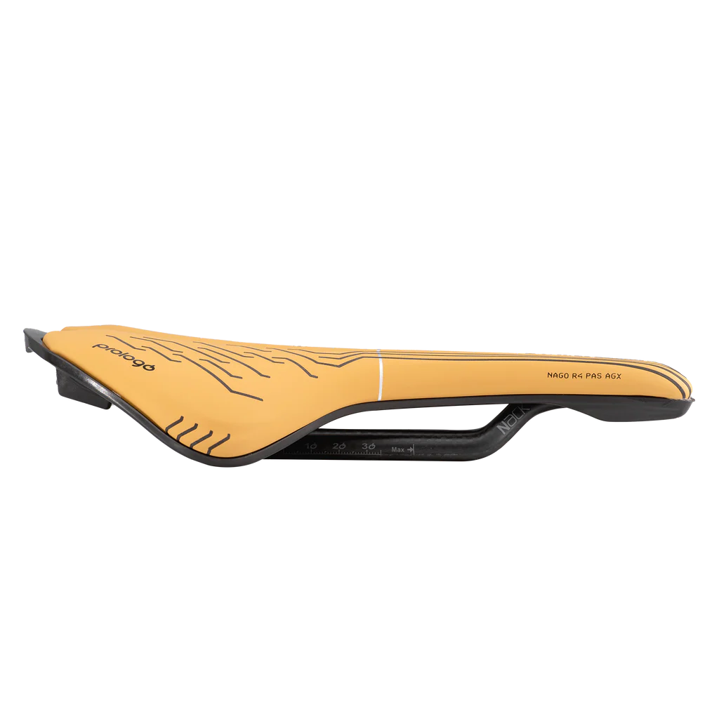 PROLOGO NAGO R4 PAS AGX 137 mm sadel Nack Rails Brown