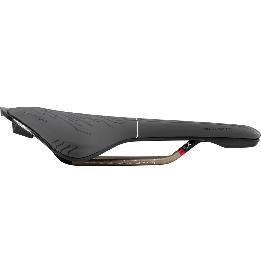 Saddle PROLOGO NAGO R4 PAS AGX 137mmRails Tirox Black