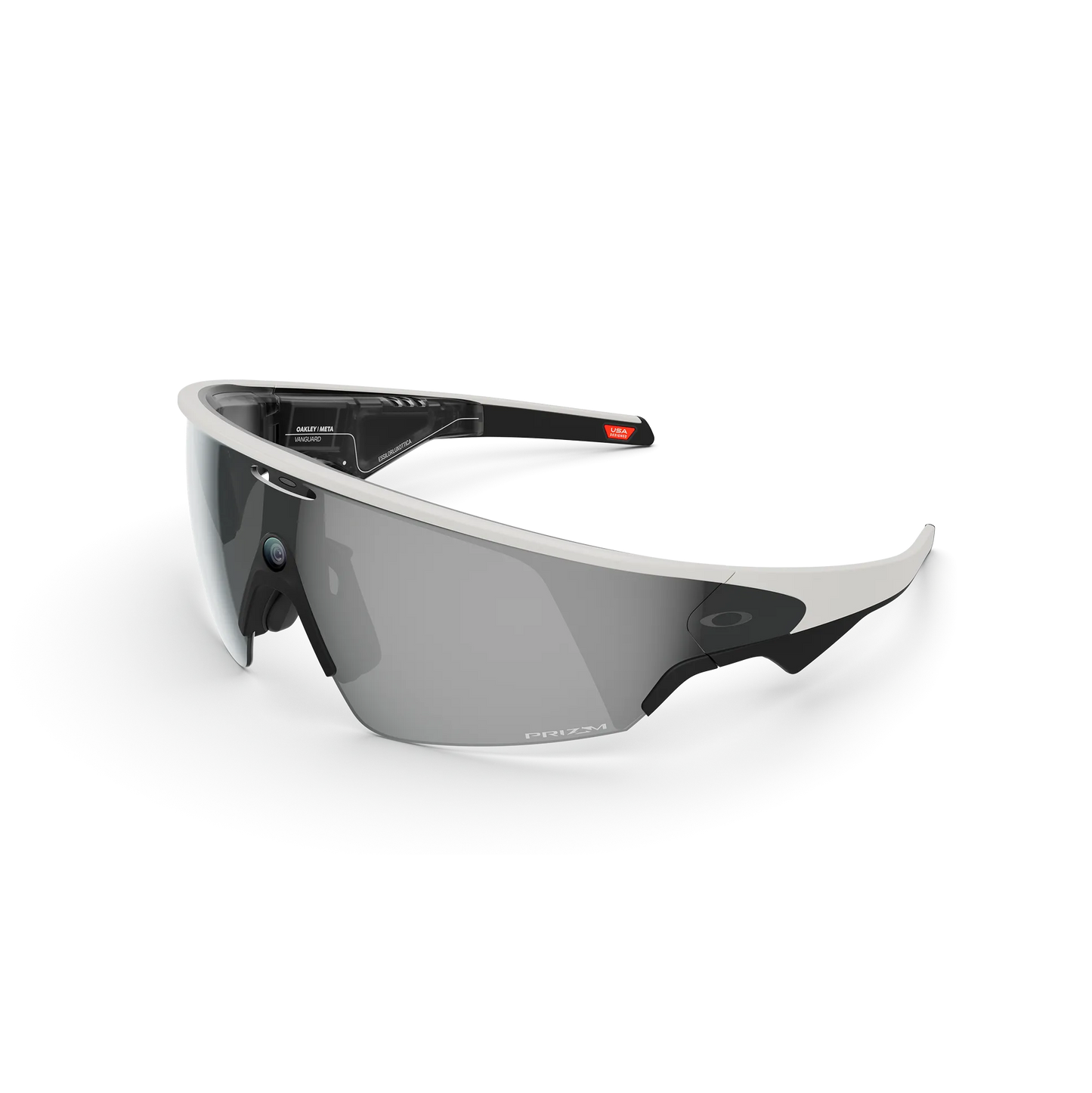 OAKLEY VANGUARD META Sort/Hvid Briller Prizm Sort-glas