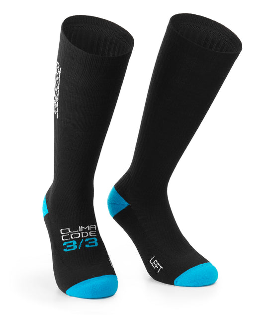 ASSOS ULTRAZ WINTER FUGU strømper Sort