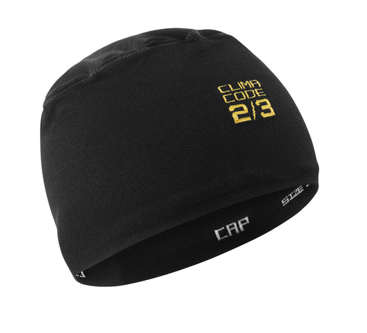 ASSOS SPRING FALL Beanie under hjelm Sort