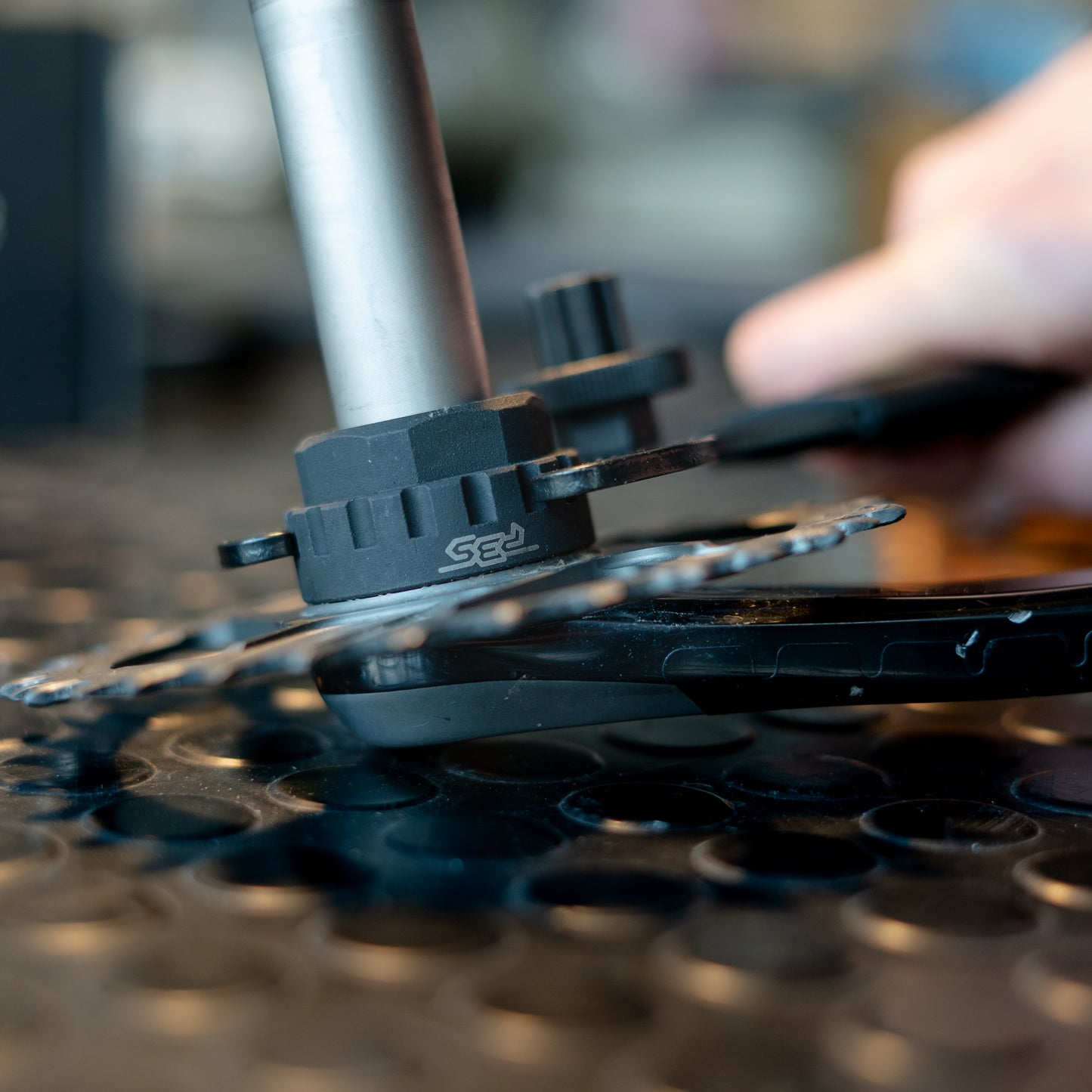 Nøgle til Shimano-kædehjul og PBS TOOLS 16-splines gearkasse