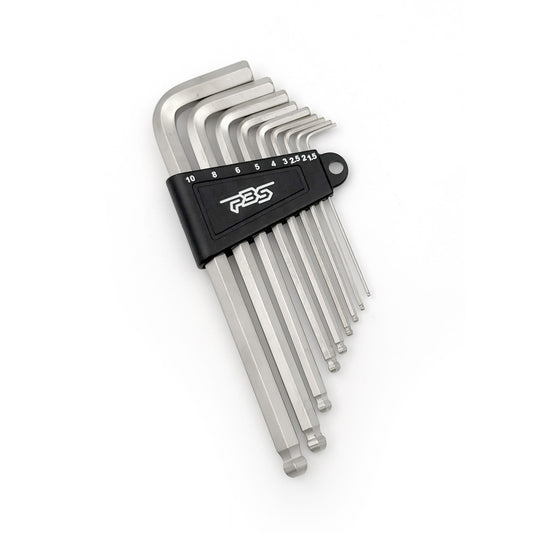 Sæt med 6 sekskantede unbrakonøgler PBS TOOLS