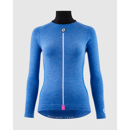 ASSOS WOM UZ P1 Langærmet Calypso Blu undertøj til kvinder