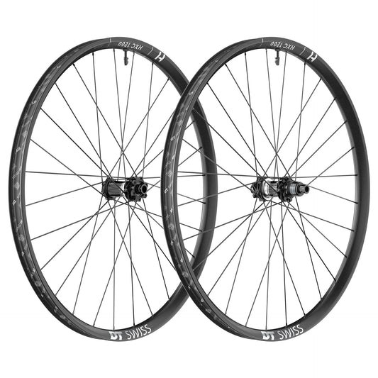 Pair of DT SWISS HXC 1200 SPLINE 30 mm 29" Wheels, 15x110/12x148 mm Boost