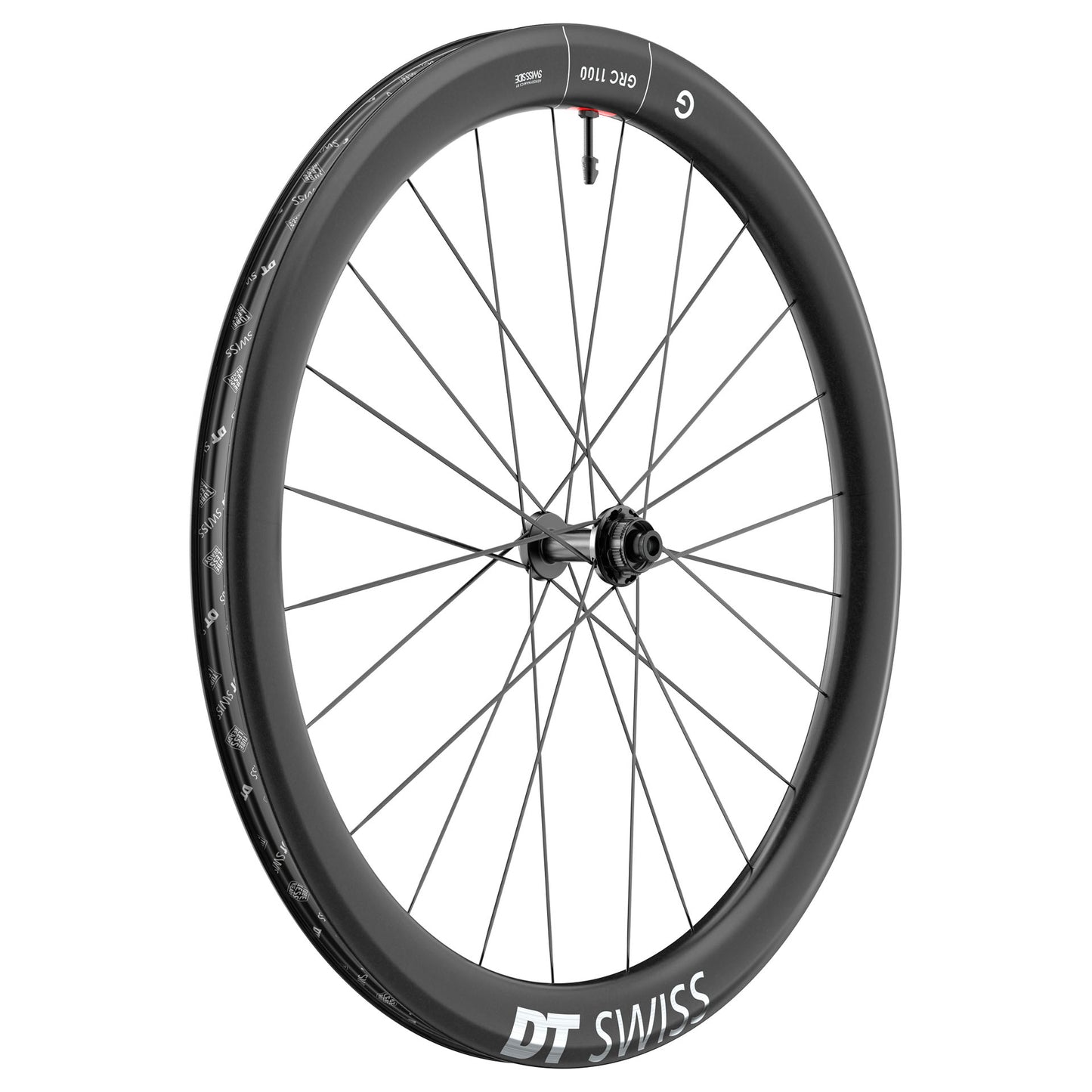 DT SWISS GRC 1100 DICUT 50 DISC Tubeless-Ready Front Wheel (Center Lock)