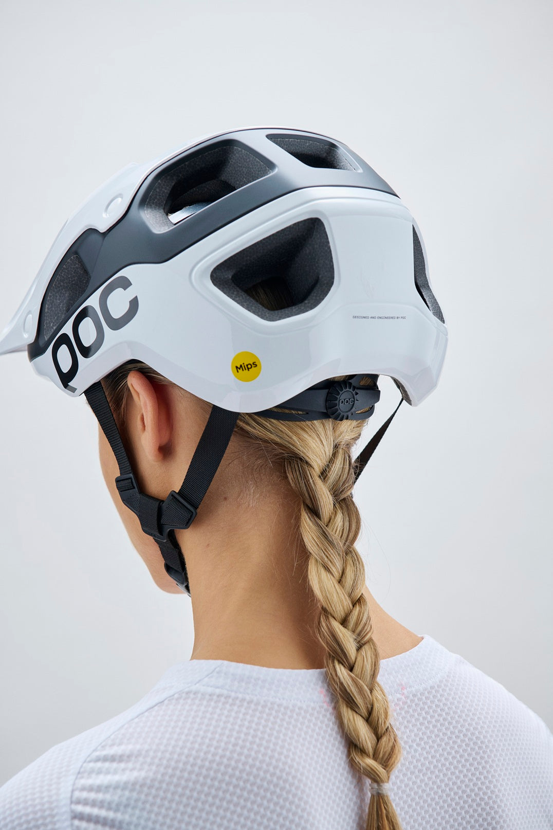 POC CULARIS PURE MTB-hjelm Hvid/sort mat