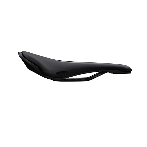 Saddle PRO Stealth Performance Curved 152mm Steel Rails Black