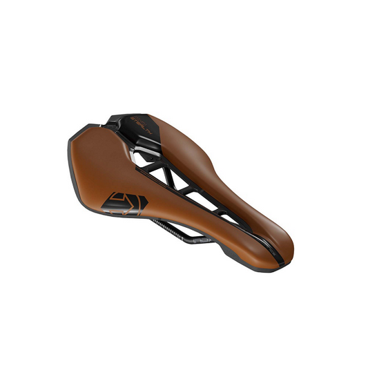 STEALTH PERFORMANCE CURVED 152mm PRO Saddle Brown Steel Rails