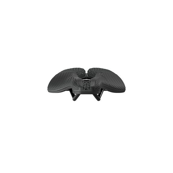 PRO 3D TEAM 142 mm carbon-saddelskinner sort