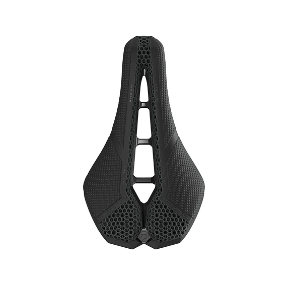 PRO 3D TEAM 142 mm carbon-saddelskinner sort