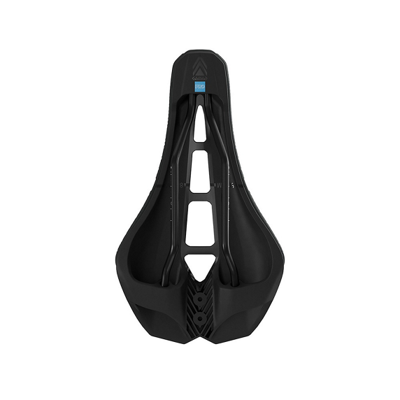 PRO 3D TEAM 142 mm carbon-saddelskinner sort