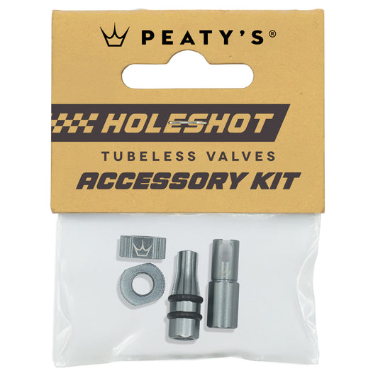 PEATY'S HOLESHOT FAST FLOW Petroleum Valve Caps and Nuts Kit (sæt med ventilhætter og møtrikker)