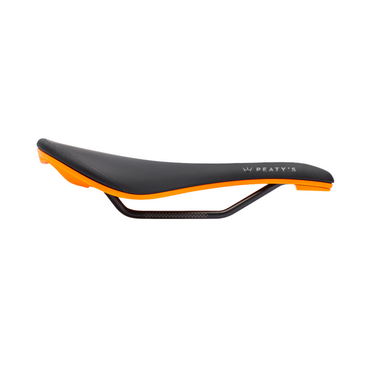 Sadel PEATY'S Monarch skinner krom orange