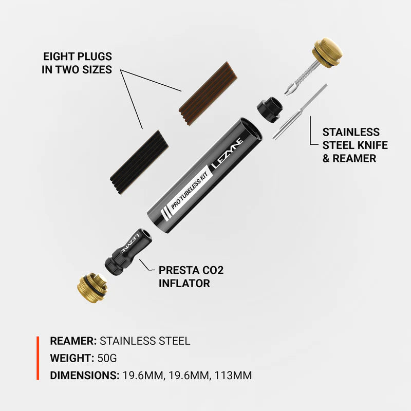 Multi-tools LEZYNE KIT PRO TUBELESS