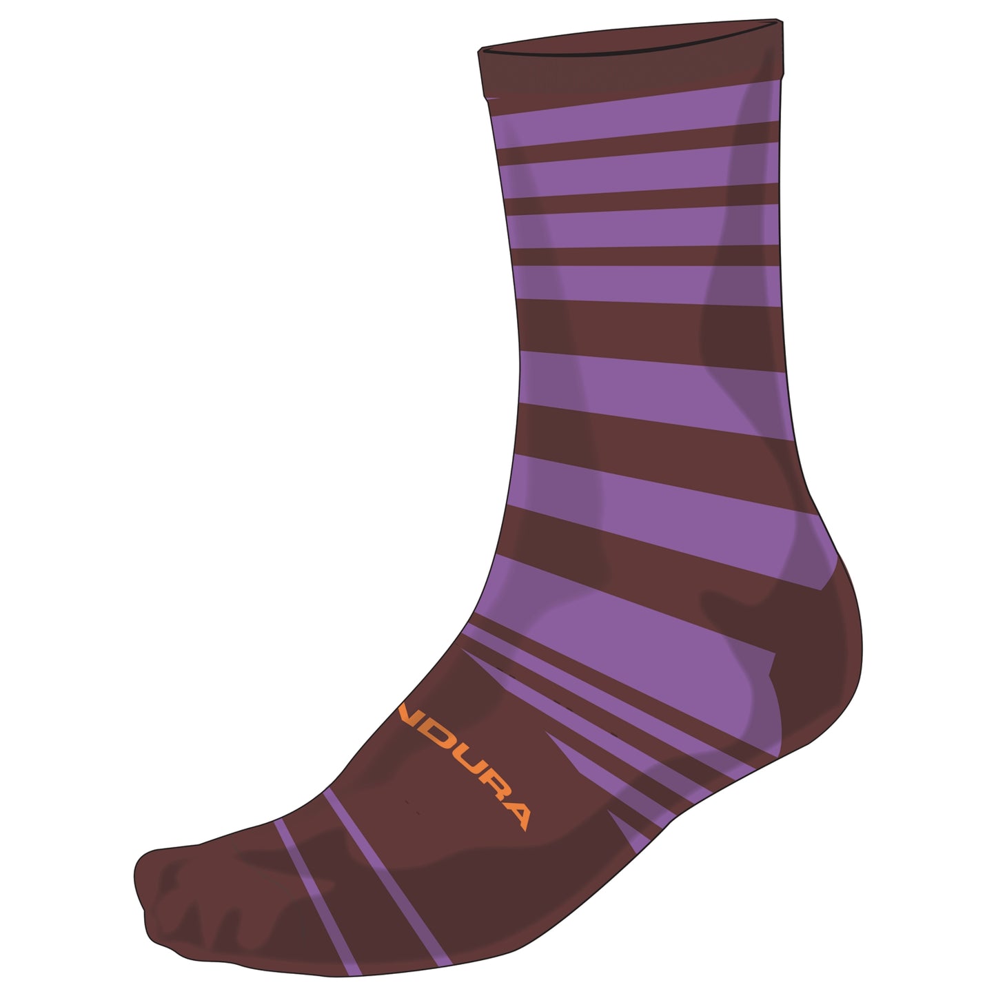 ENDURA BLOCK Socks Purple