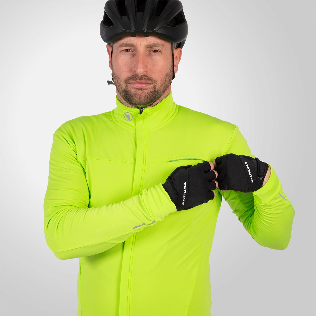 ENDURA XTRACT ROUBAIX Langærmet Jersey Gul