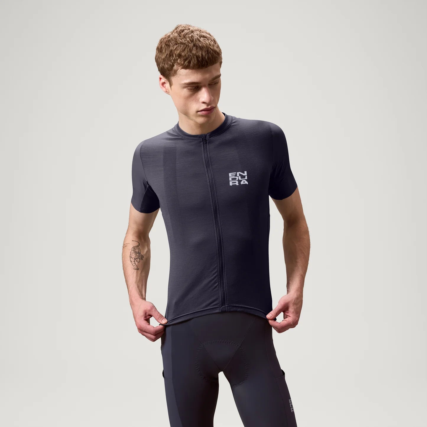 ENDURA ALLTRACK RIDE Short Sleeve Carbon Old Seed Jersey
