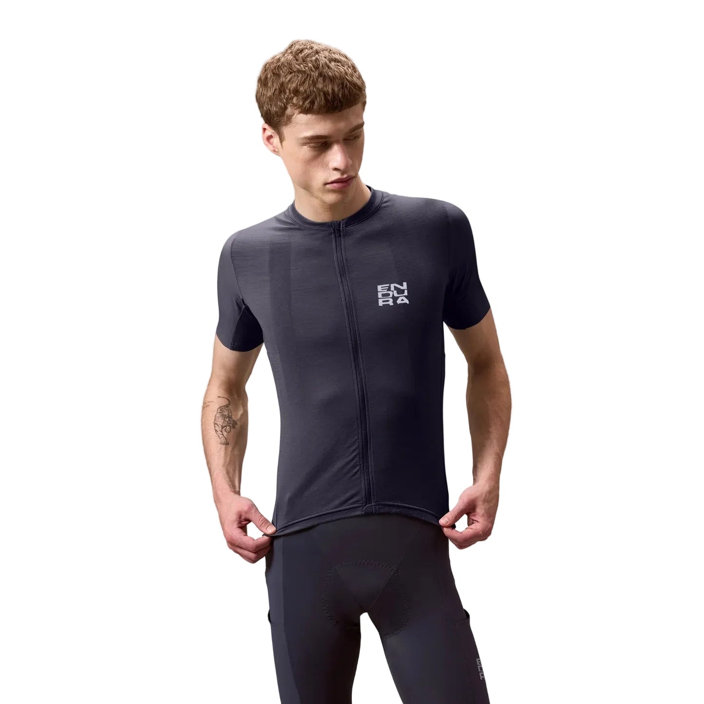 ENDURA ALLTRACK RIDE Kortærmet Carbon Jersey Grå