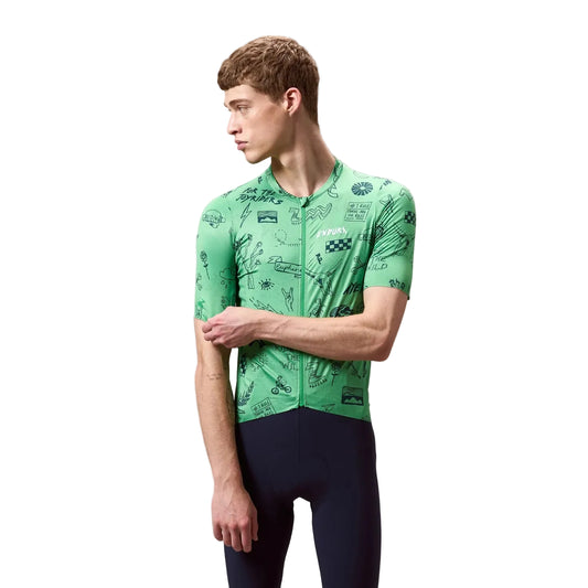 ENDURA PRO SL PRINT Kortærmet Jersey Grøn
