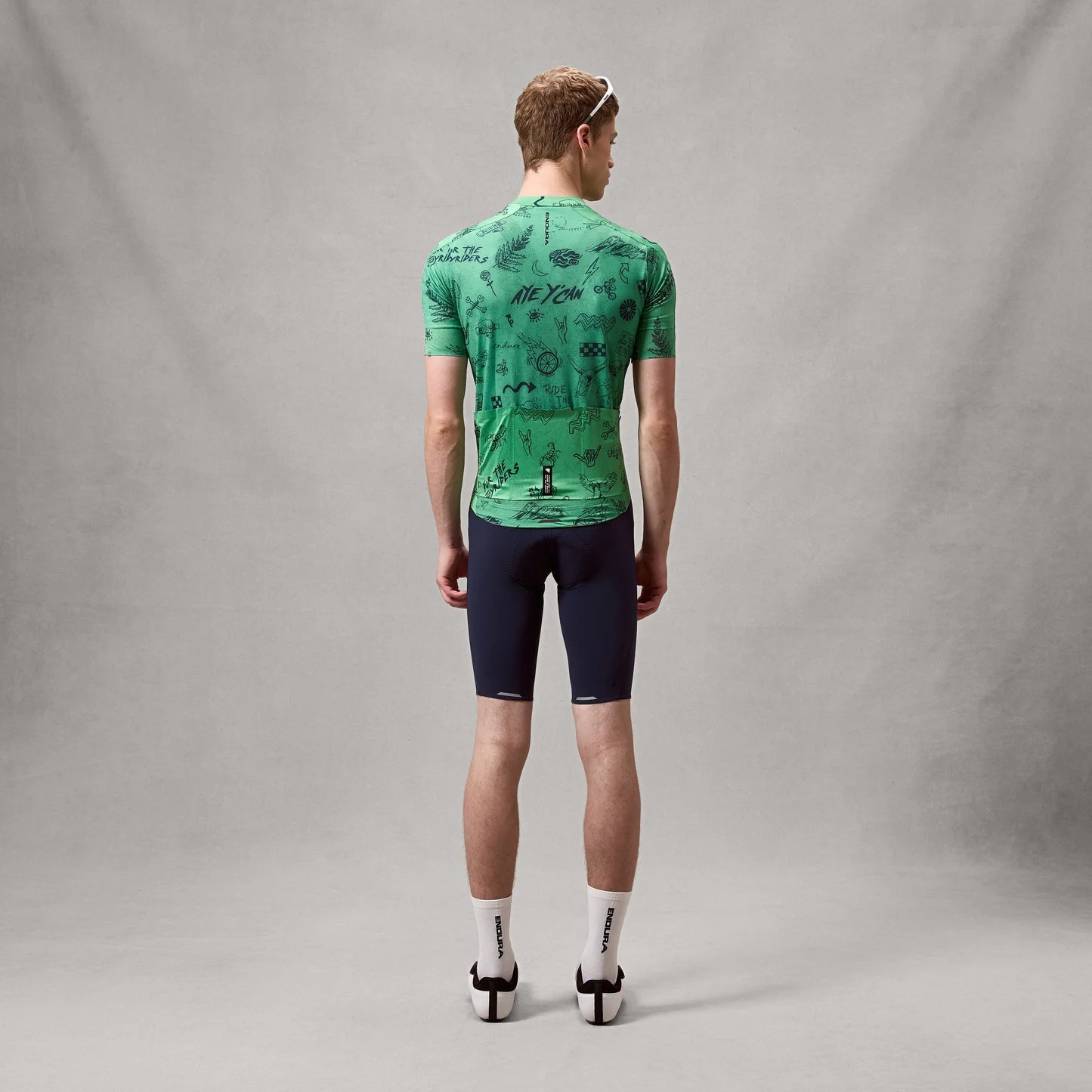 ENDURA PRO SL PRINT Kortærmet Jersey Grøn