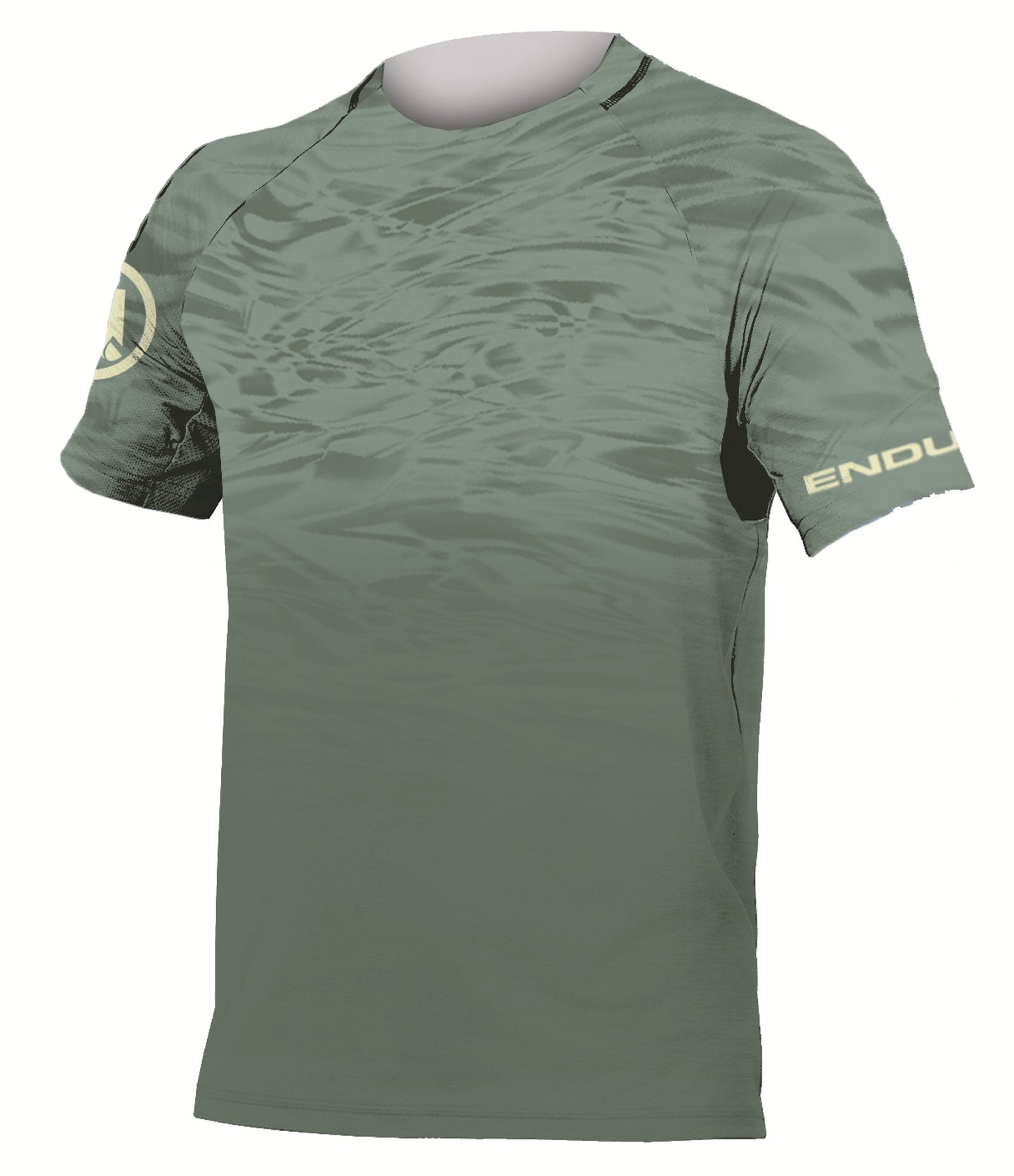 ENDURA MARBLE LTD PRINTED Kortærmet Jersey Grøn 2025