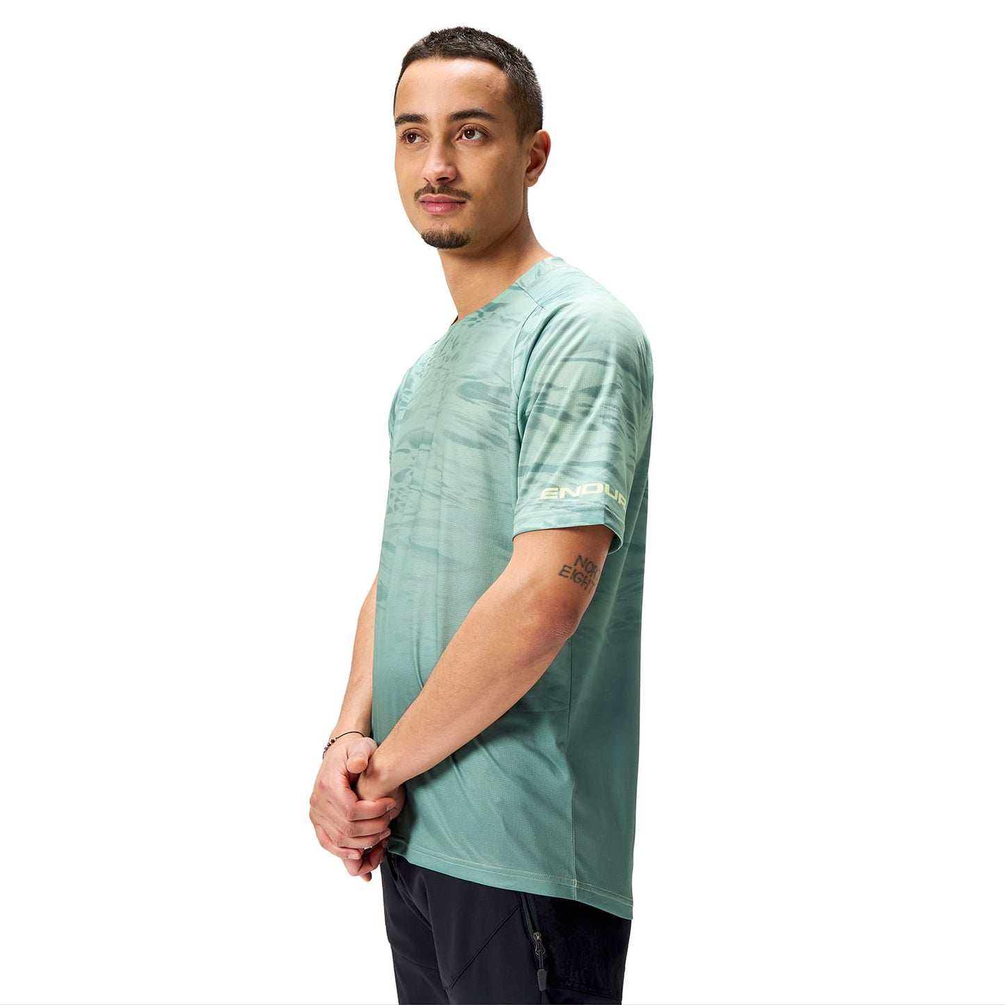 ENDURA MARBLE LTD PRINTED Kortærmet Jersey Grøn 2025