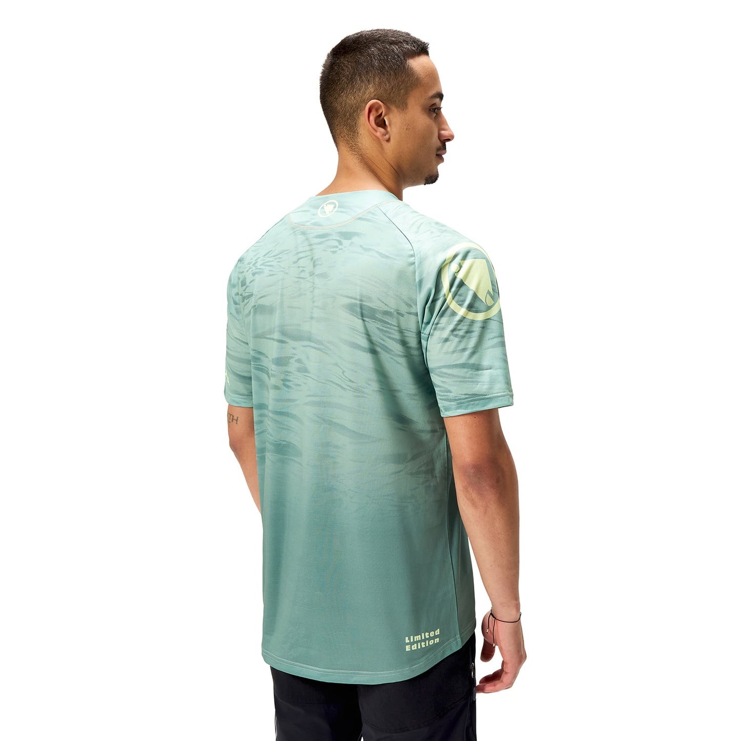 ENDURA MARBLE LTD PRINTED Kortærmet Jersey Grøn 2025