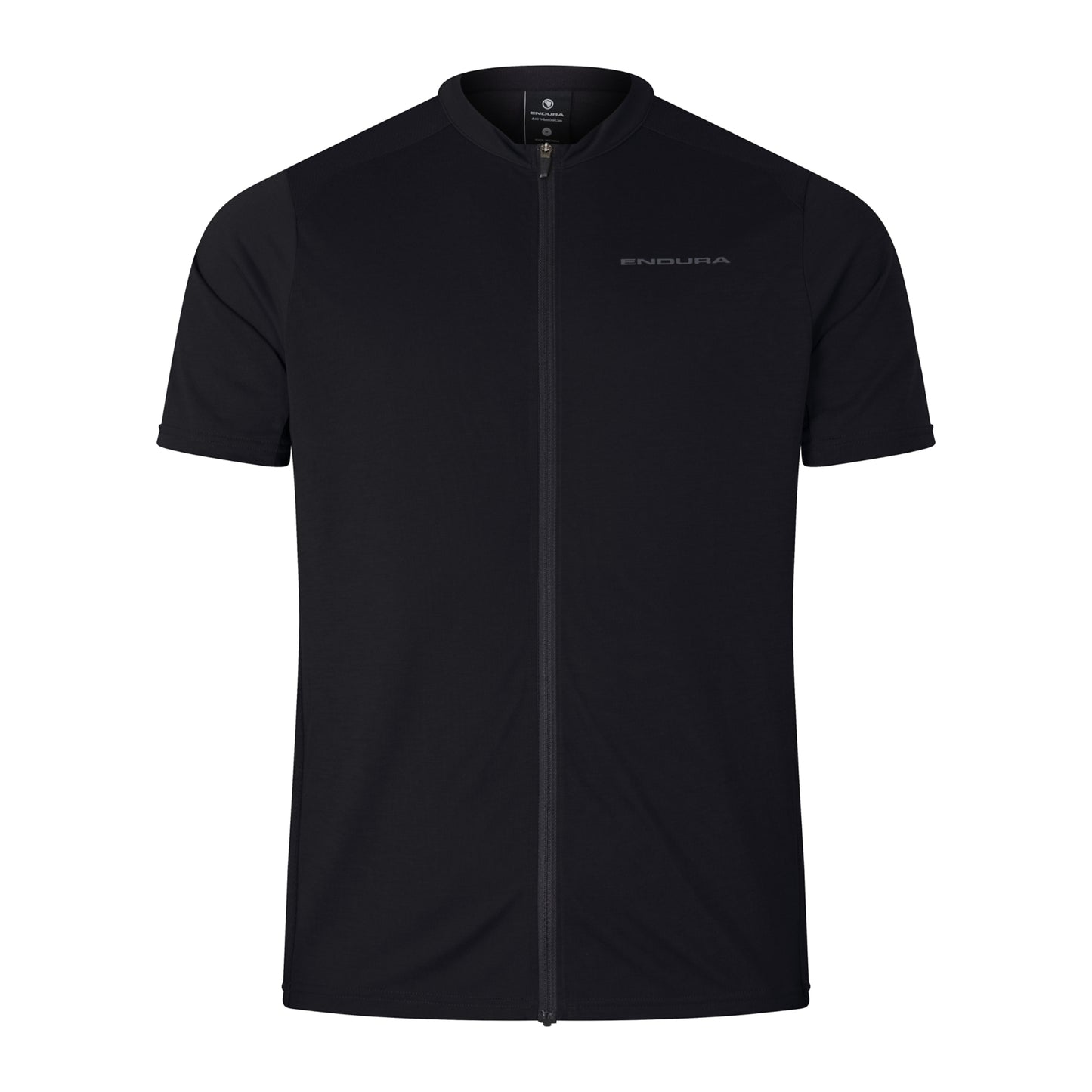 ENDURA LOOP ZIPPED Kortærmet Jersey Sort