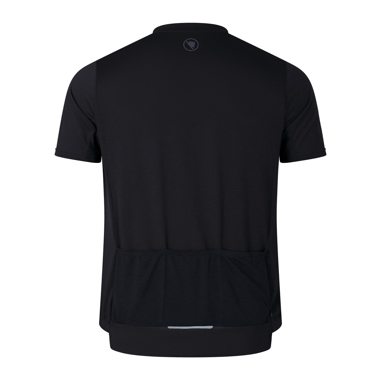 ENDURA LOOP ZIPPED Kortærmet Jersey Sort