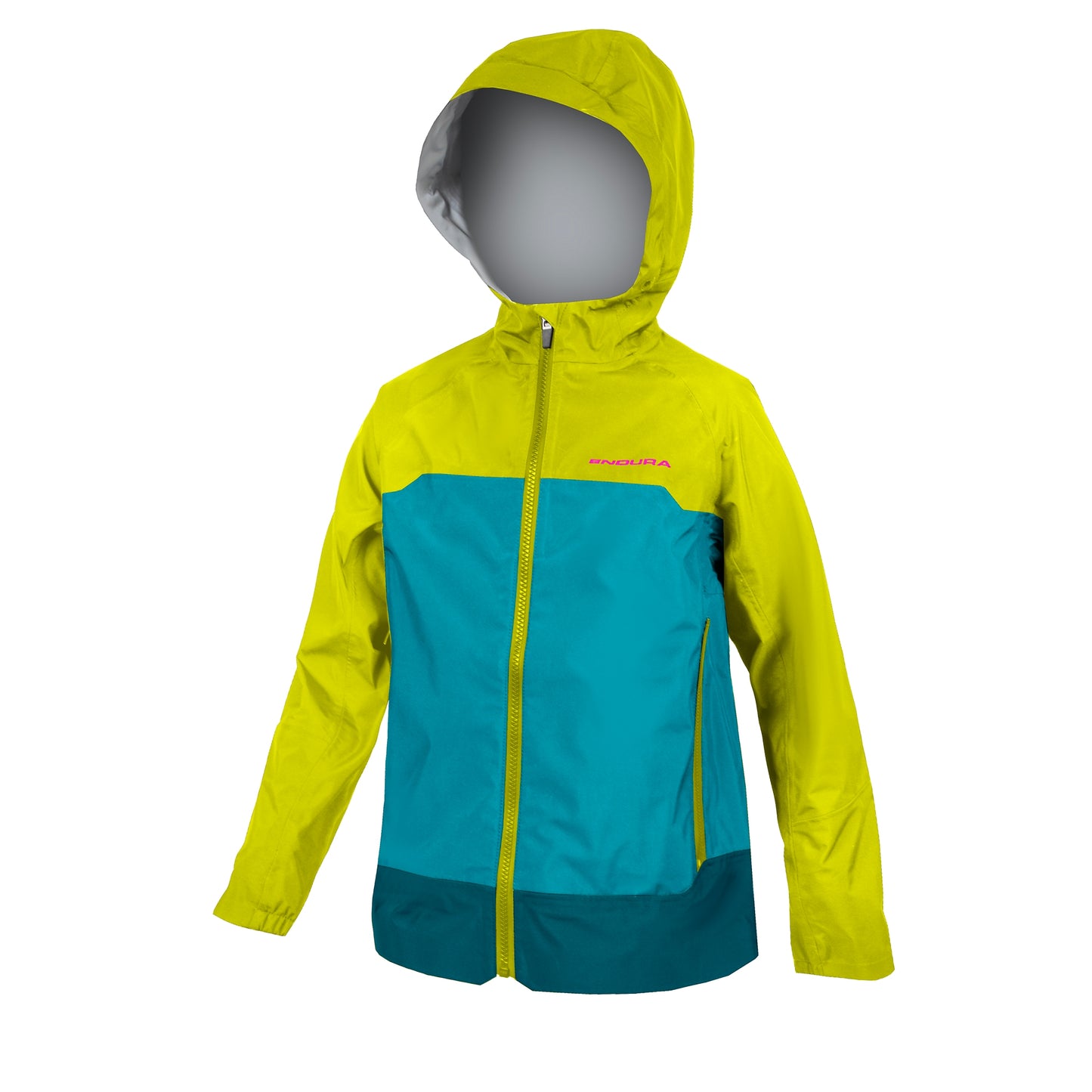 ENDURA MT500 WATERPROOF juniorjakke blå/gul