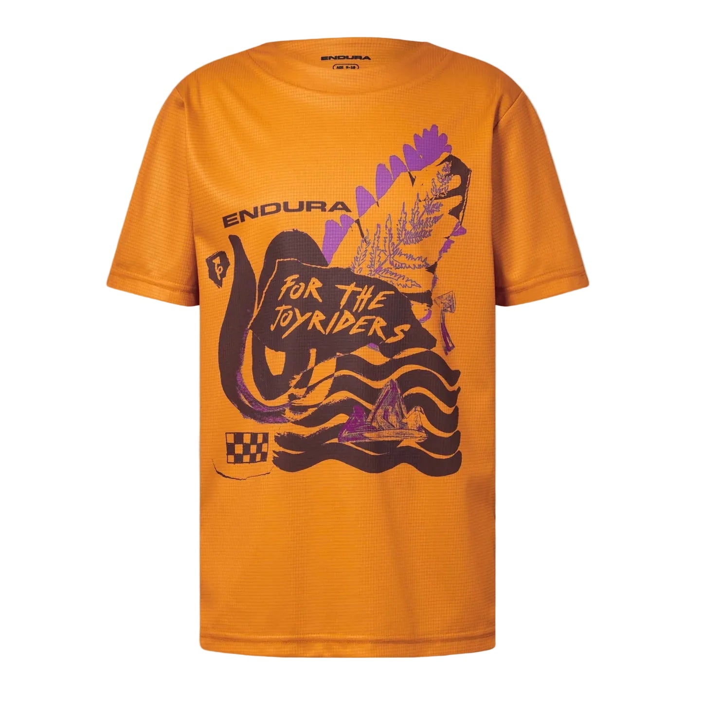 ENDURA SINGLETRACK CORE ENO Junior Kortærmet Jersey Orange